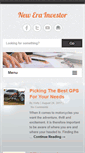 Mobile Screenshot of newerainvestor.com